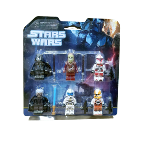 Набір фігурок Star Wars – LEGO Style, 6 персонажів (22640)