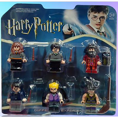 Набір фігурок Гаррі Поттер Lego (6 шт) 25-163