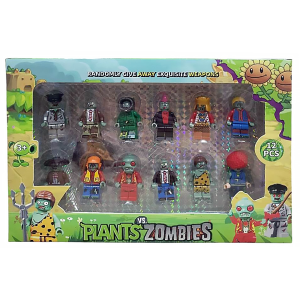 Набір фігурок Plants vs Zombies (12 шт) 55002