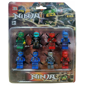Набір фігурок Ніндзя LEGO (8 шт) 33601