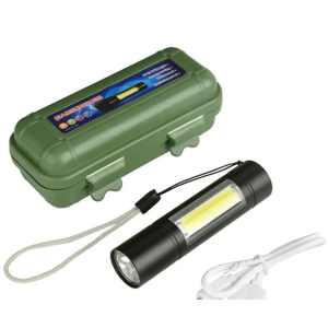 Ручний ліхтар C805 із бічною LED-панеллю