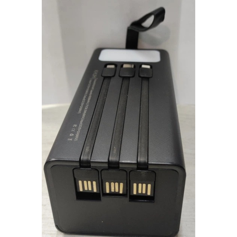 Павербанк Khuh-88, 45000 мА·год, ліхтарик, 4 USB
