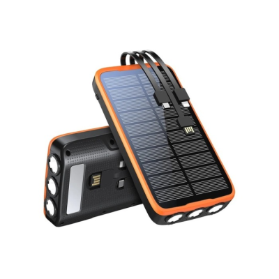 Повербанк L3SW 38800 mAh із сонячною панеллю та бездротовою зарядкою