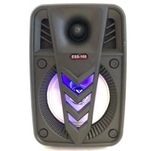 Портативна колонка ESS‑105, Bluetooth/USB/SD/FM/AUX, світломузика