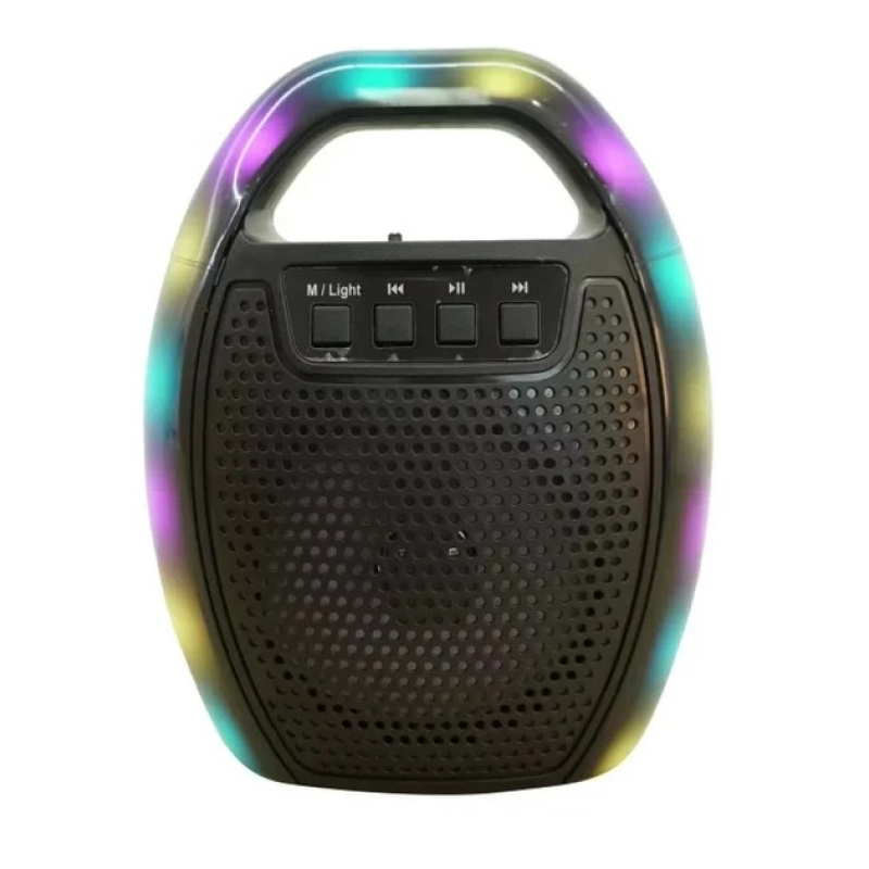 Портативна колонка ESS‑109B, Bluetooth/USB/SD/FM/AUX, світломузика