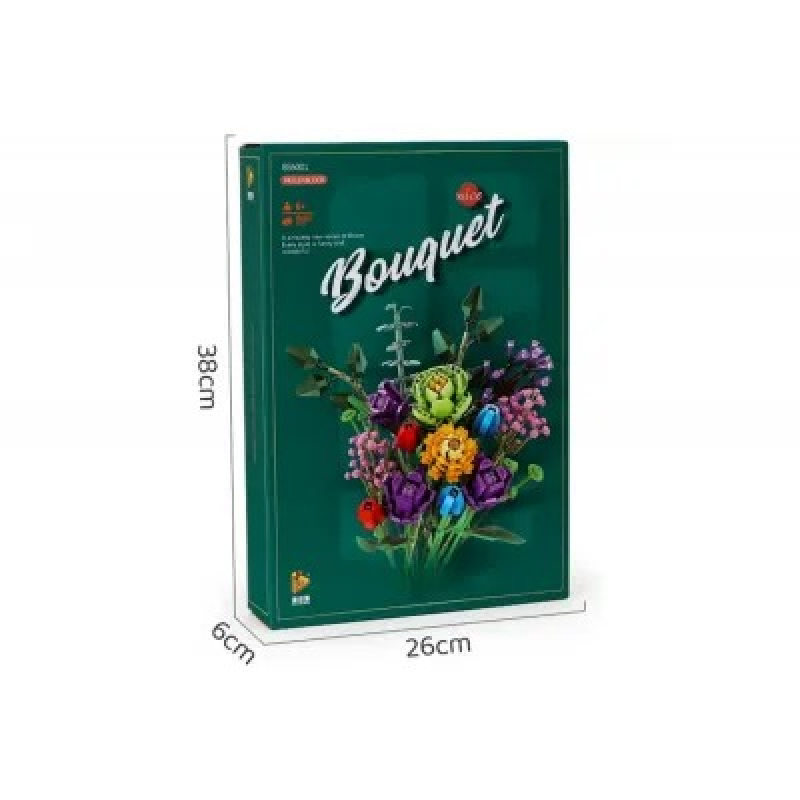 Конструктор "Bouquet Flowers Букет Квіти", 655001, 999 деталей
