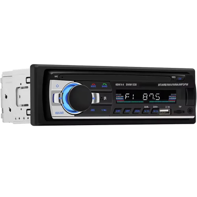 Автомагнітола JSD 530, з Bluetooth, 2×USB, SD, FM, 4 виходи, пульт ДК