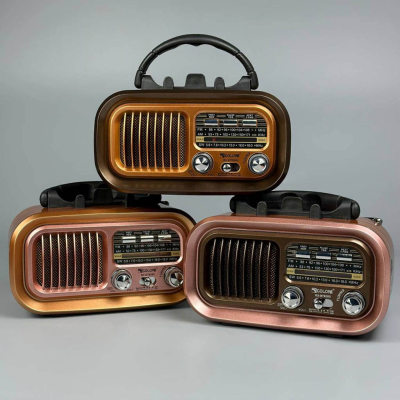 Радіоприймач GOLON RX-BT628, Bluetooth, USB, SD, знімний акумулятор