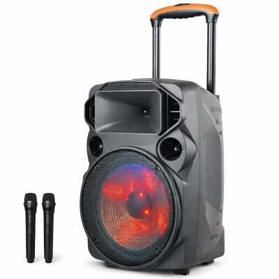 Портативна колонка Su-Kam SU 612, Bluetooth, USB, SD, караоке, 2 мікрофони