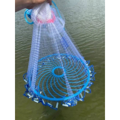 Рибальська мережа FISH NET 0240, діаметр мережі 2,5 м, кільце 45 см