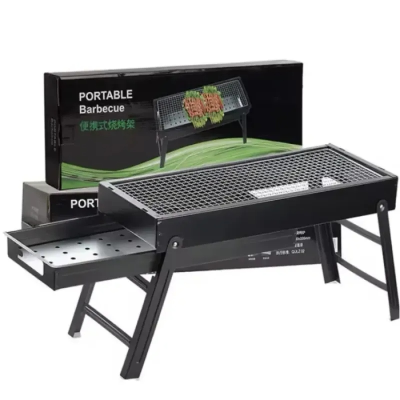 Складаний похідний мангал BBQ STOVE 6022, 60×22×33 см