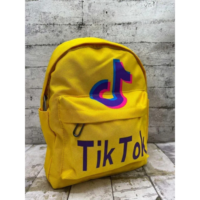 Дитячий рюкзак «TikTok», 30×22×12 см, поліестер, передня кишеня