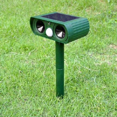 Ультразвуковий відлякувач тварин PestBye Garden Protector, на сонячній батареї