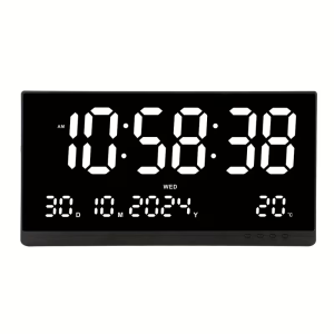 Настільний та настінний годинник JH3615N, LED-дисплей, календар, термометр