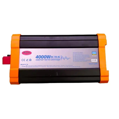 Інвертор WX-4040, 4000 Вт, 12 В, чиста синусоїда