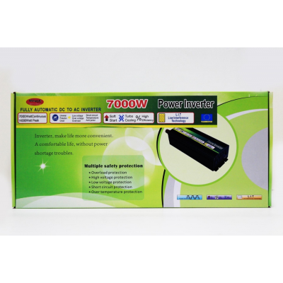 Автомобільний інвертор Wimpex WX-7000W, 12В