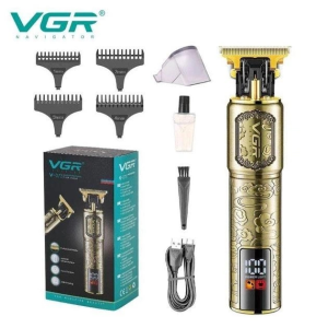 Тример VGR V-073, акумуляторний, 4 насадки, USB