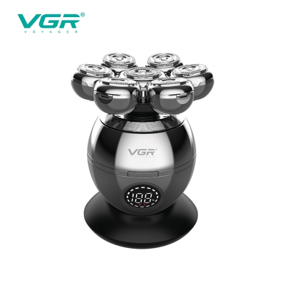 Електробритва VGR V-315, 5 в 1, 7 роторних головок, акумулятор 600 мА · год