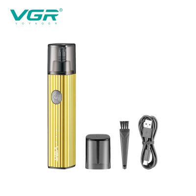 Тример для носа та вух VGR V-629, 8500 об/хв, USB Type-C, металевий корпус