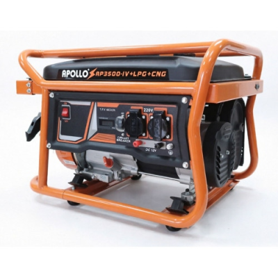 Мультипаливний генератор AP3500-IV, 2,8 кВт, бензин/LPG/CNG, бак 15 л