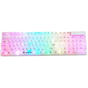 Прозора RGB ігрова клавіатура K101, 104 клавіші, USB, YELANDAR AN-T20