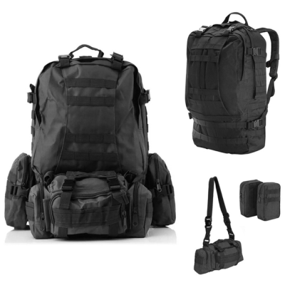 Модульний рюкзак B08 Black, 55 л
