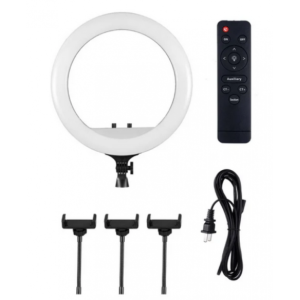 Кільцева LED лампа RL-18 (45см) +3 тримача