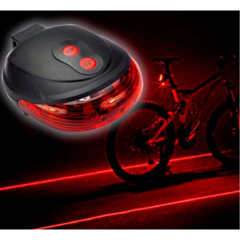 Ліхтарик велосипедний BL 118 BIKE LIGHT+LASER
