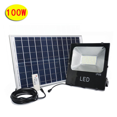 Прожектор світлодіодний 100W IP66 Led Solar Flood Light