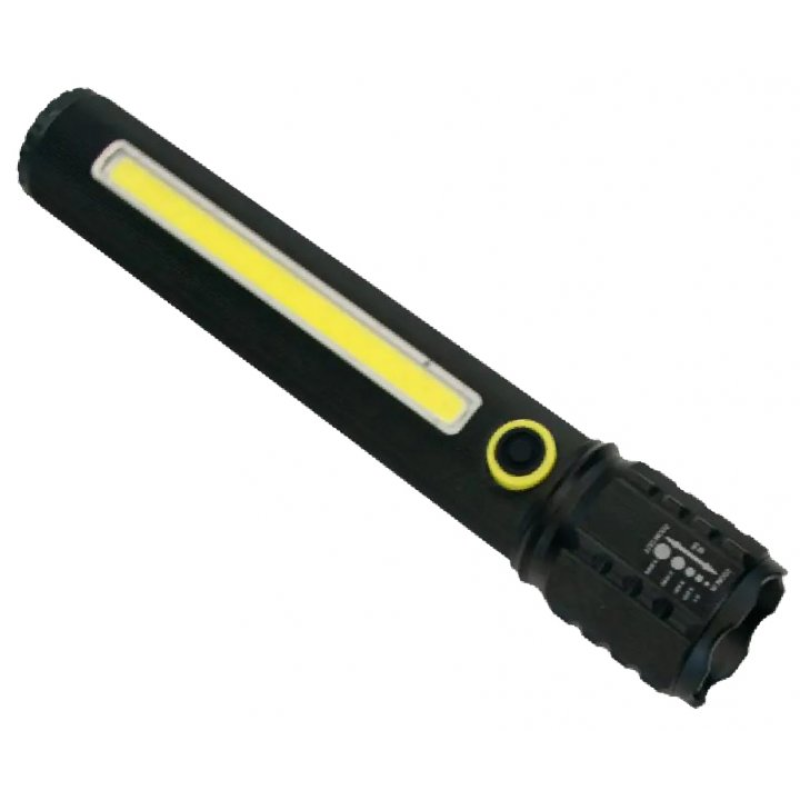 Ліхтар ручний з бічним підсвічуванням BL C73/ 8132/ P50 COB + USB CHARGE 8132