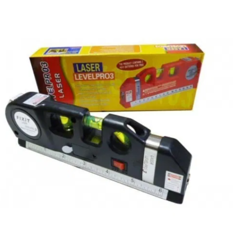 Лазерний рівень із вбудованою рулеткою LASER LEVELPRO3