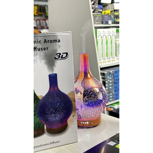 Зволожувач повітря у формі скляної вази 7 color options