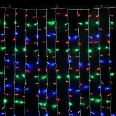 Xmas гірлянда LED (Водоспад 3M*1.5M) 240-M-2 Мультикольорова 7598