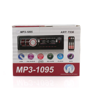 Автомагнитола MP3-1095 BT съемная панель ISO cable