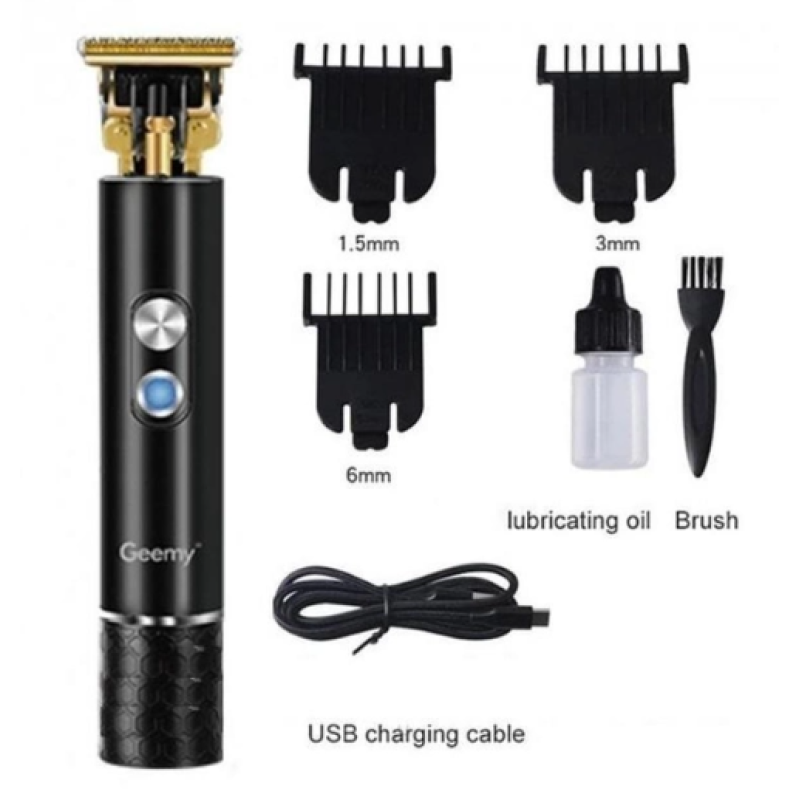Триммер для стрижки , окантовочная GM-6605 USB зарядка