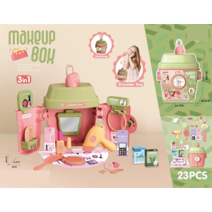 Детский набор парикмахера,23 предмета, MAKEUP BOX 688-193A