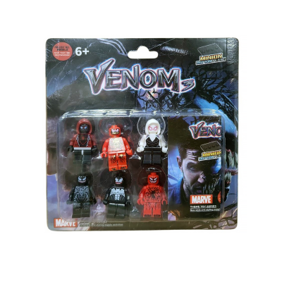 Набор фигурок Venom Marvel, 6 персонажей (1186)
