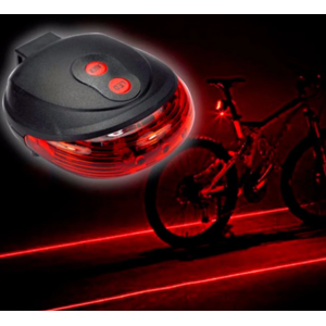 Фонарик велосипедный BL 118 BIKE LIGHT+LASER