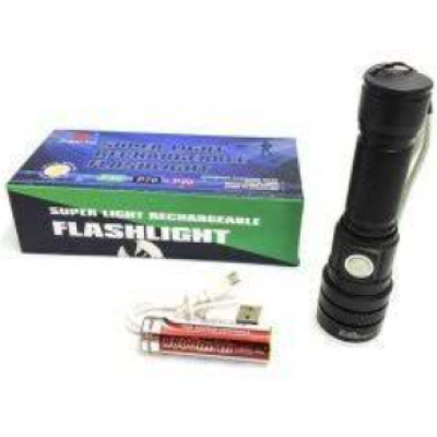 Фонарик ручной BL 611 -P50 18650 battery POLICE 6988