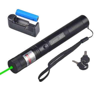 Лазерная указка с аккумулятором и зеленым точечным рисунком Green Laser JD-303