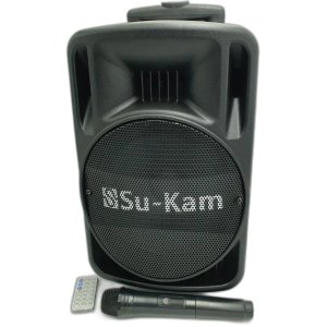 Активная акустическая колонка Su-Kam BT100D + 1 беспроводной микрофон