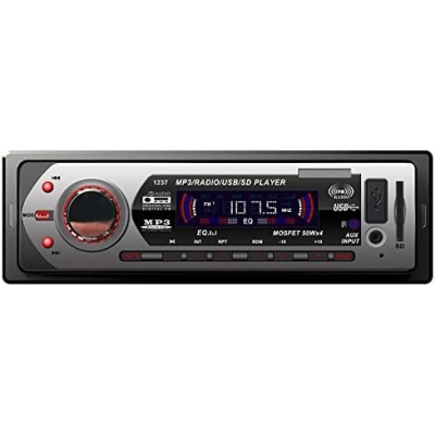 Автомагнитола CDX-1237, FM/USB/SD/AUX, MP3, 50W×4