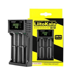 Зарядное устройство LiitoKala Lii S2, универсальное (для Li‑Ion и LiFePO4)