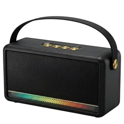 Портативная акустическая колонка M640 Bluetooth 5.4, 15 Вт, TWS, RGB