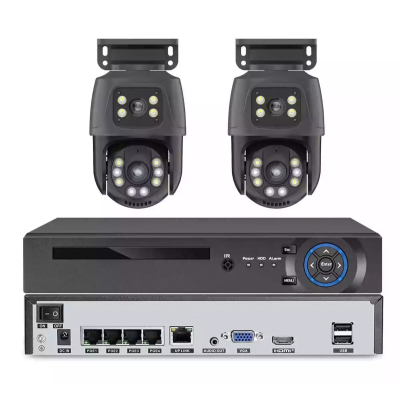 Dvr kit 2 ch з поворотними камерами 9591