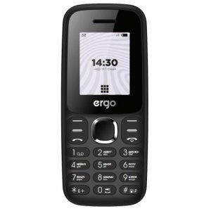 Мобільний телефон ERGO B184 Dual Sim Black