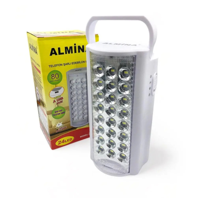 Акумуляторний ліхтар Almina MX-2606L, 24 LED