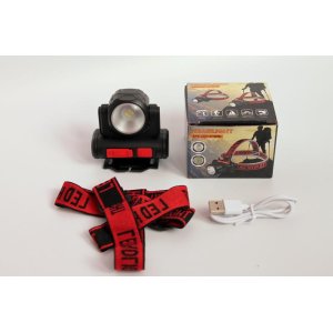 Налобний ліхтар BL 2001 4SMD+XPE USB CHARGE 7469