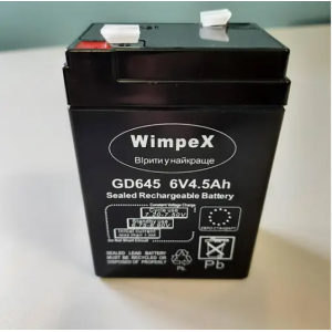 Акумулятор WX 645 6v4.5Ah