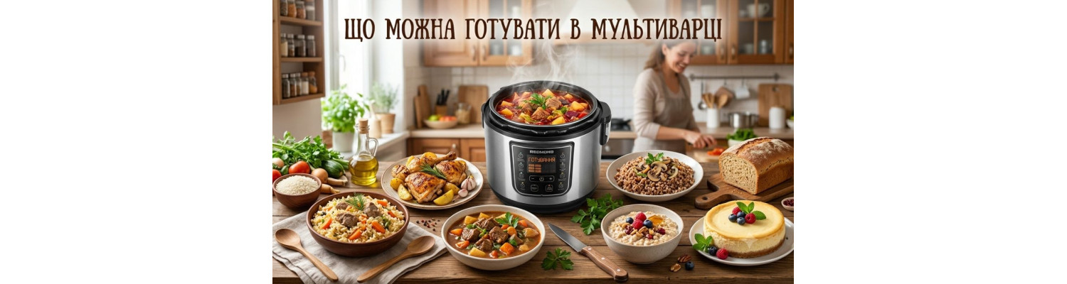 Що можна готувати в мультиварці?